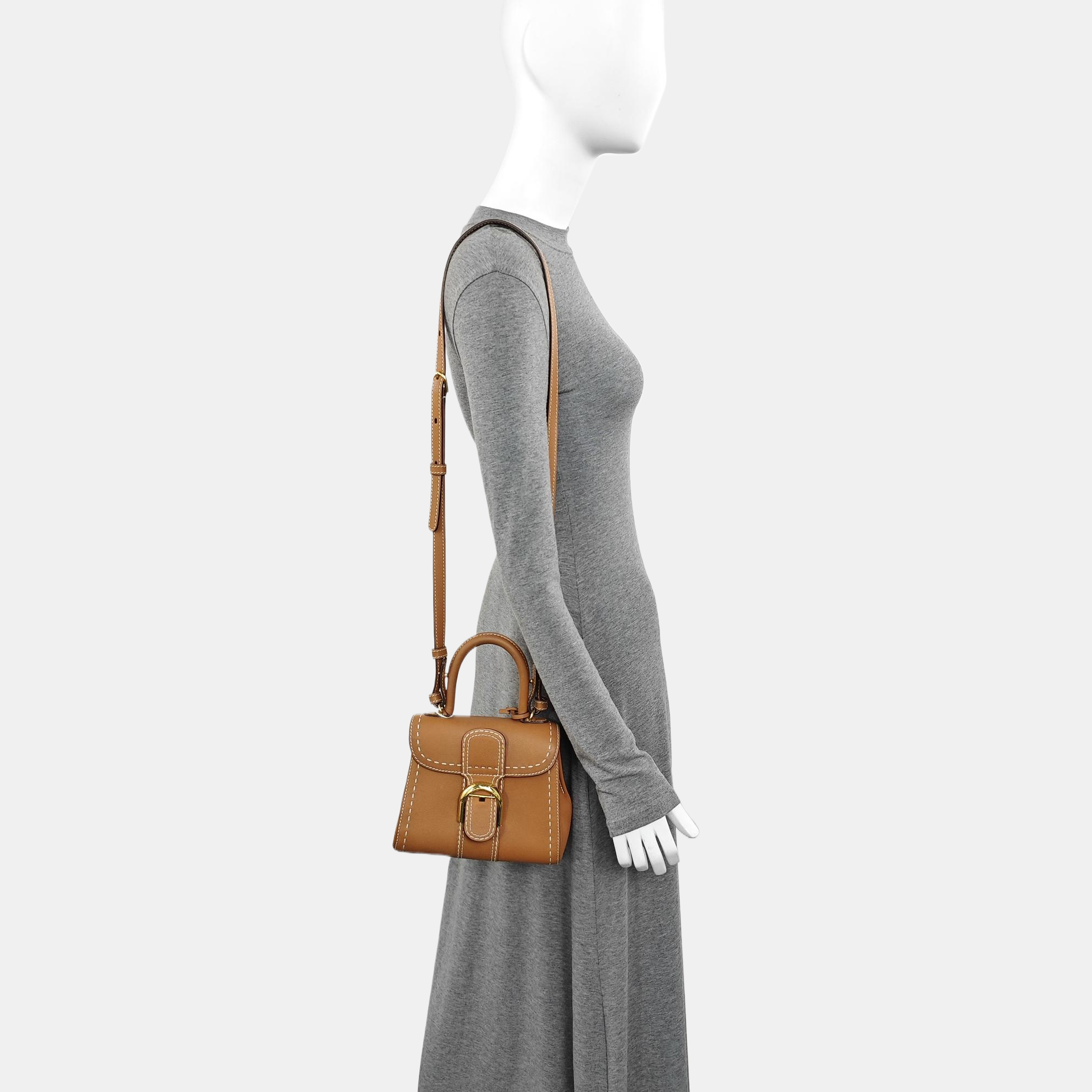Brillant Mini Calfskin Brown