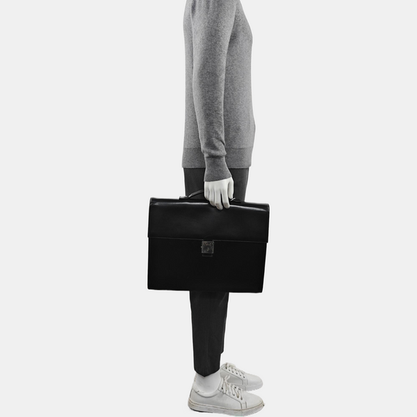 Calfskin Clutch Black