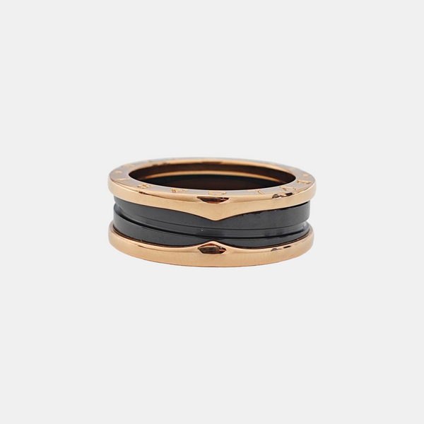 B.ZERO1 18k Rose Gold Ring EU 60