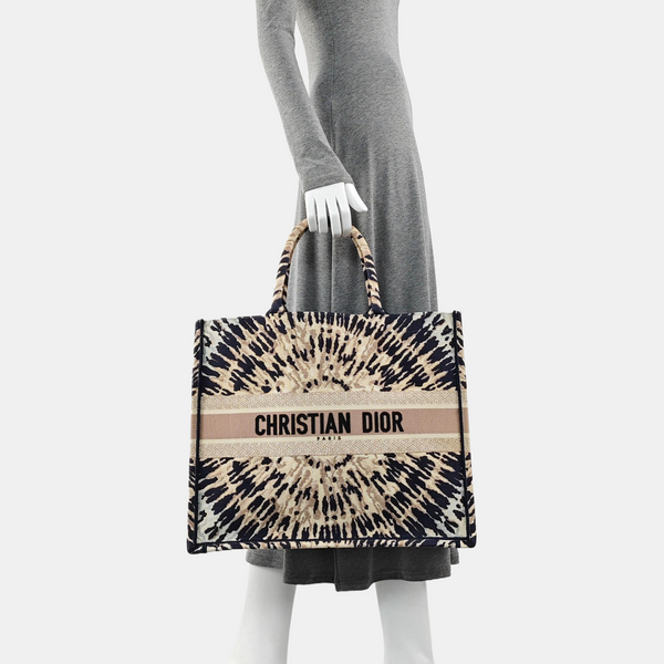 Book Tote Large Fabric Multicolor