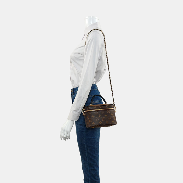 VANITY PM Monogram Coated Canvas Brown