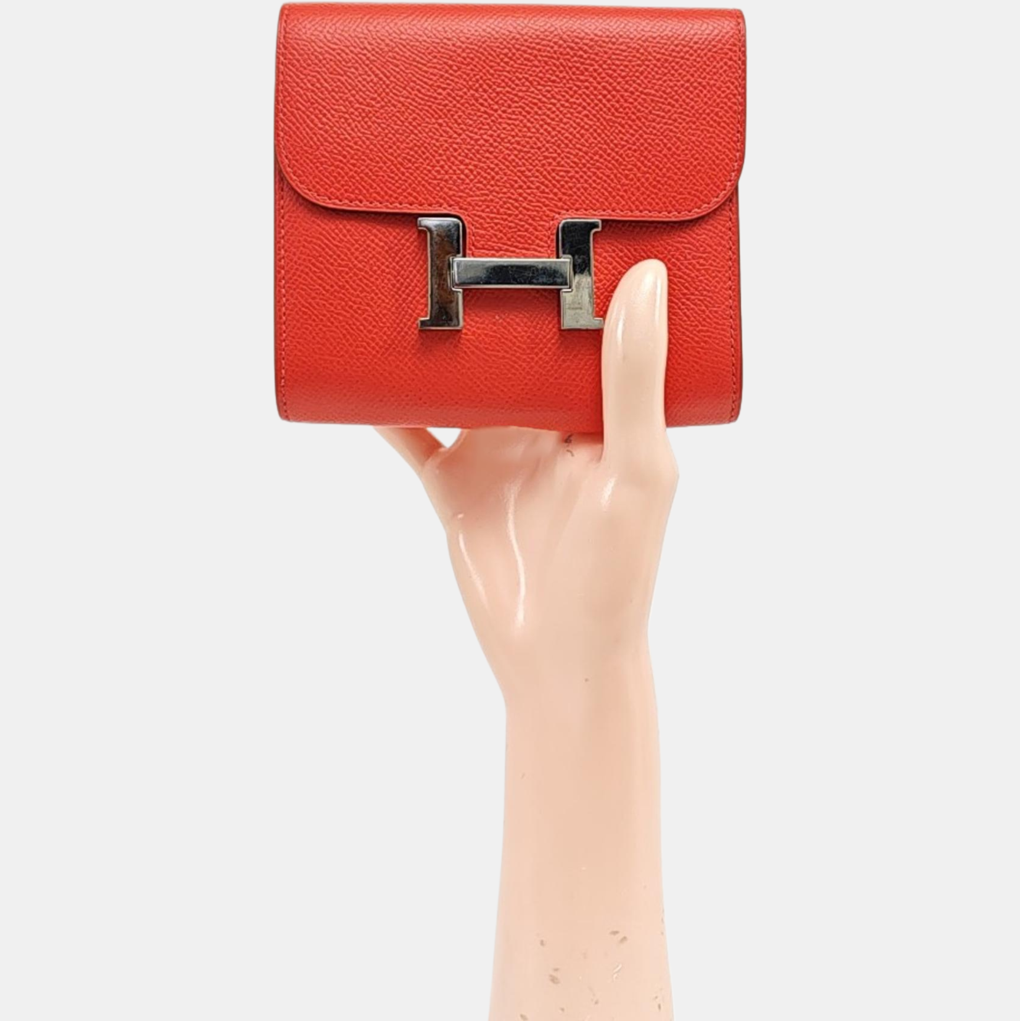 Constance Epsom Pink Wallet