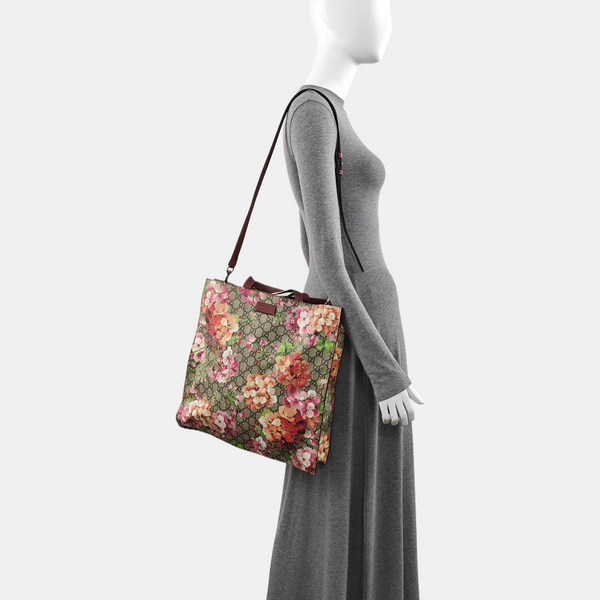 Monogram Coated Canvas Tote Bag Beige