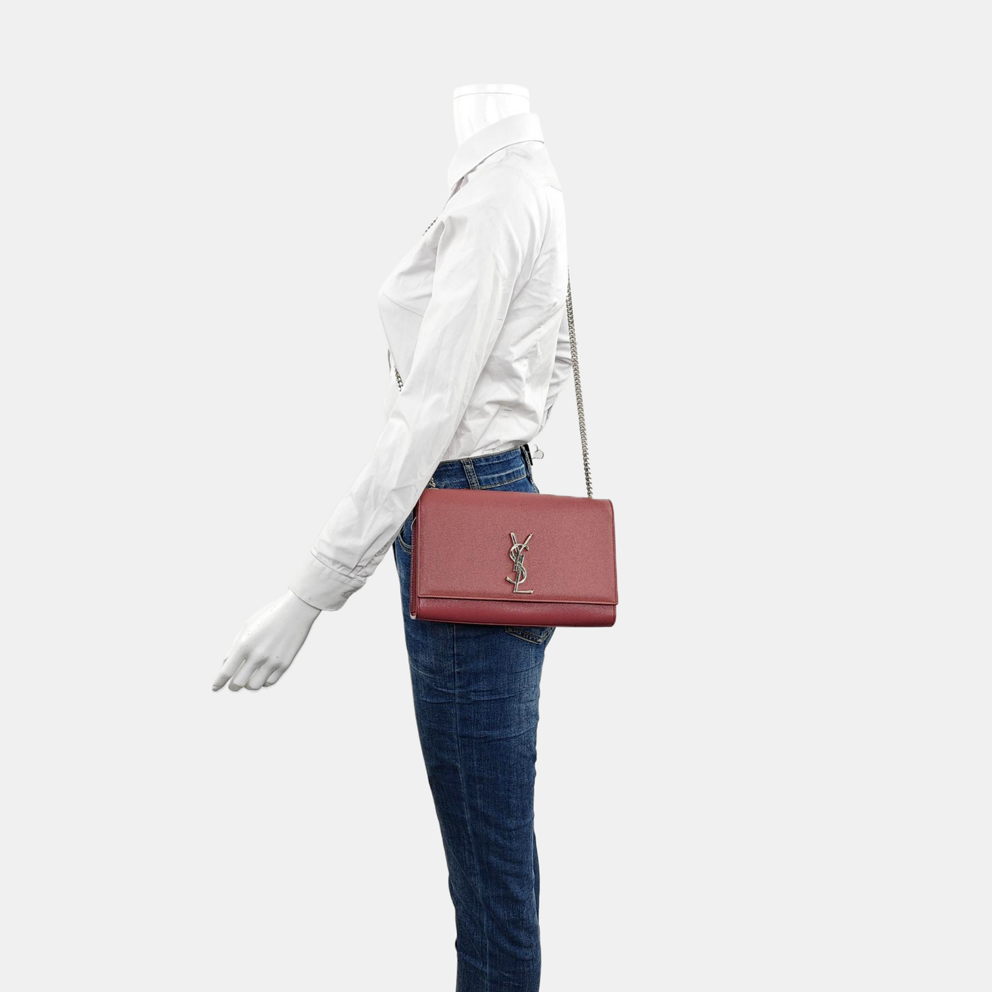 KATE Small Calfskin Beige