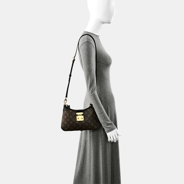 FLOWER PM Monogram Coated Canvas Brown