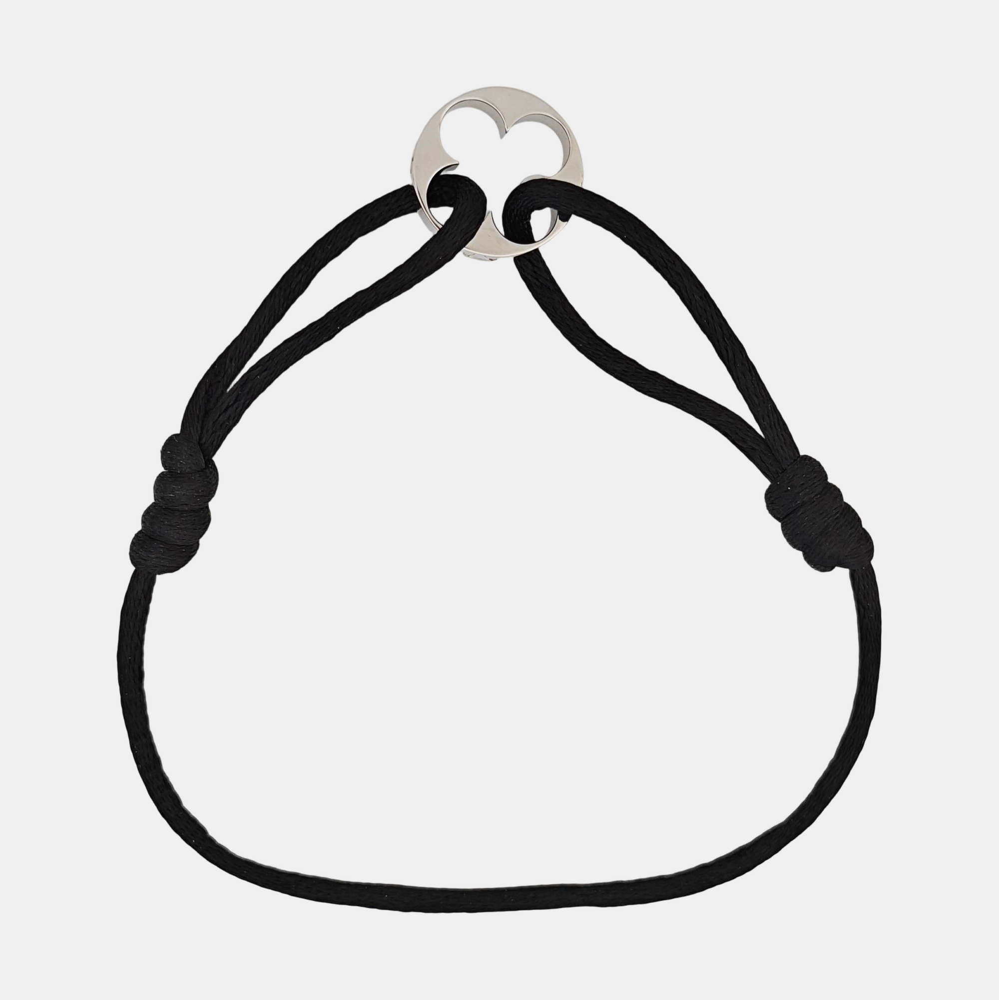 EMPREINTE Fabric Black Bracelet