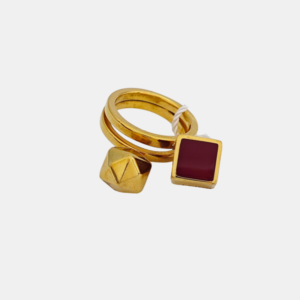 Metal Gold Ring EU 55