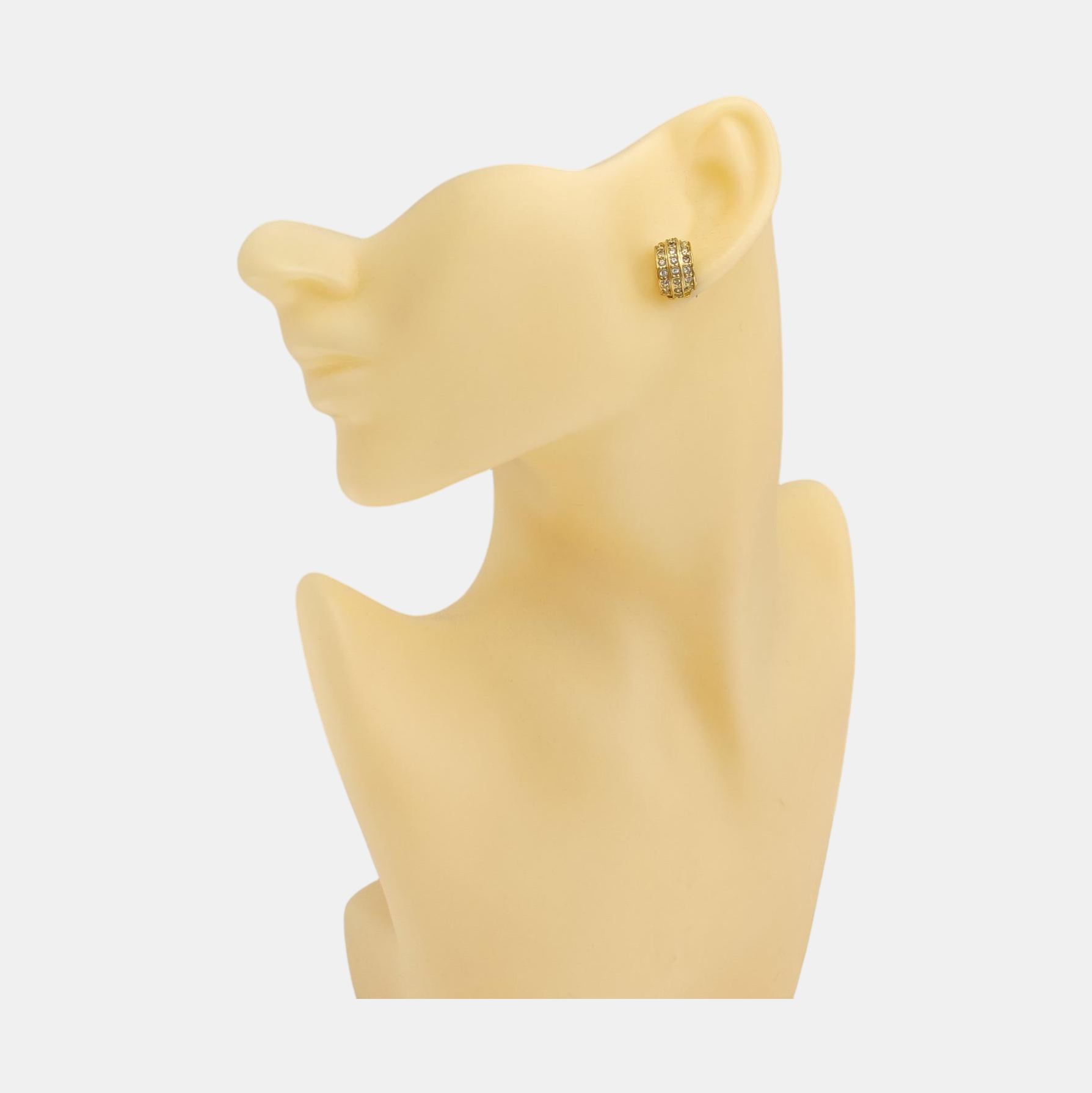 Metal Gold Clip On Earrings