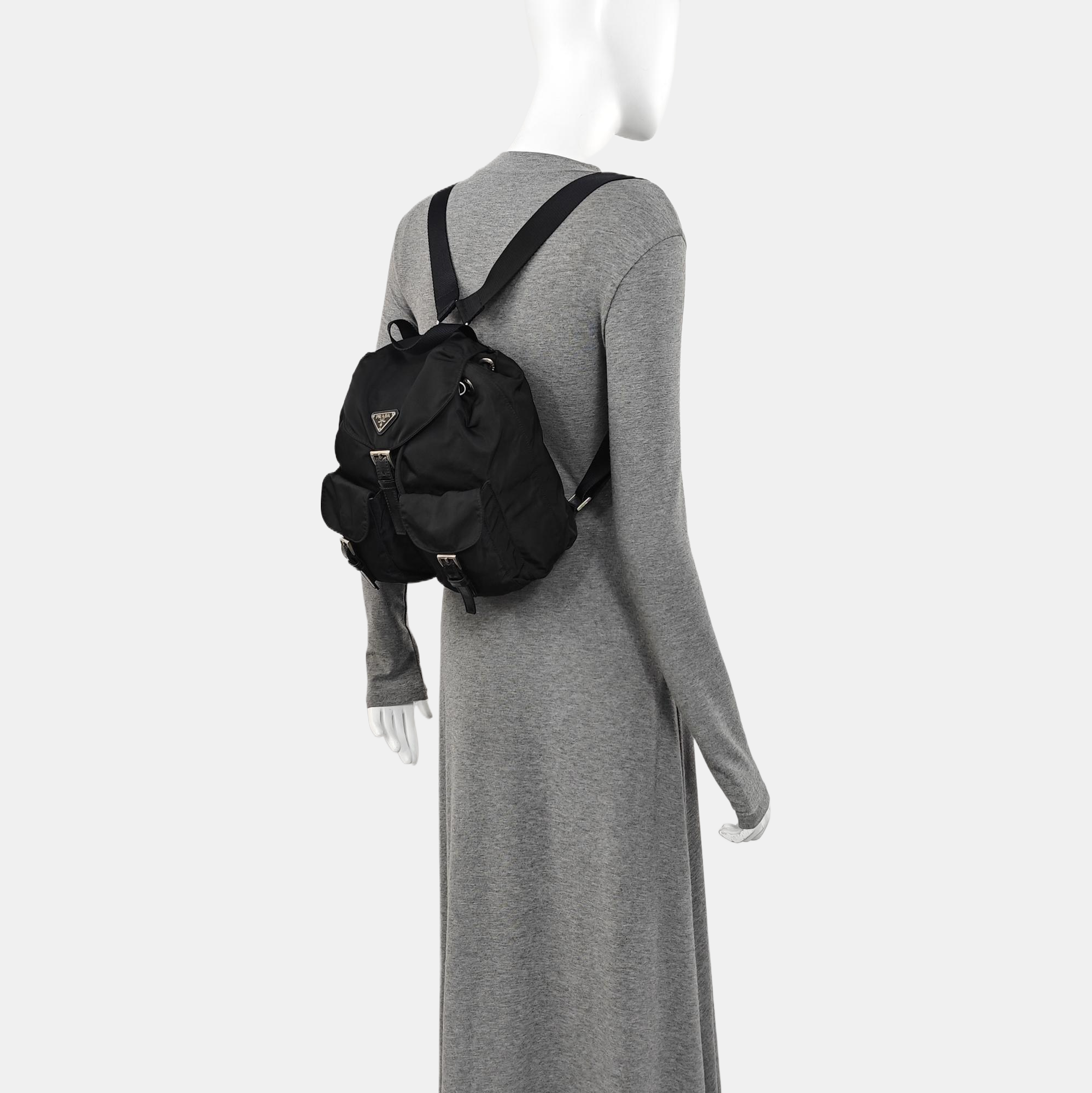 Vela Small Nylon Black