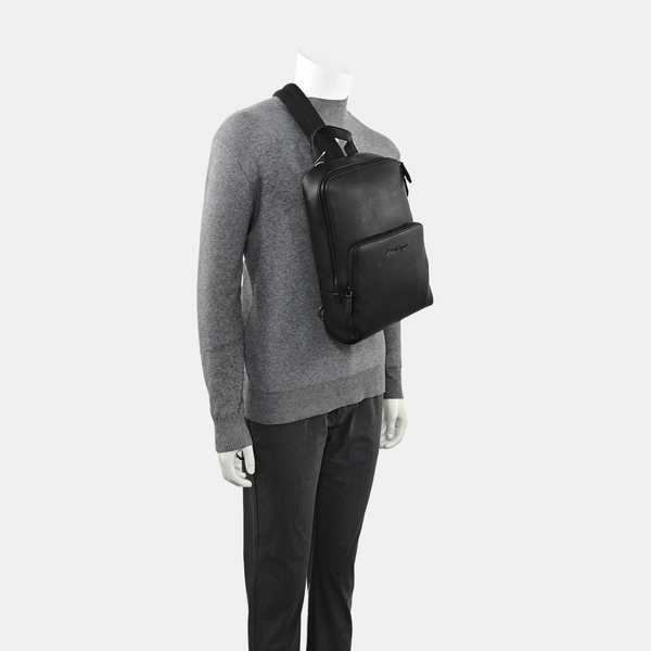 Calfskin Belt Bag Black