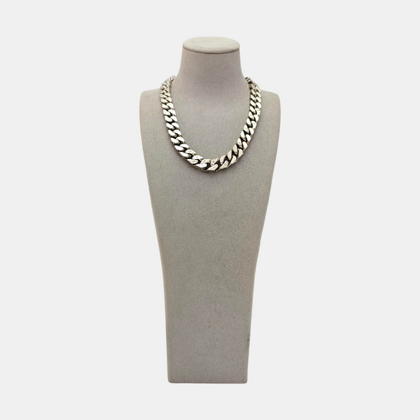 LV CHAIN LINKS Metal Silver Necklace