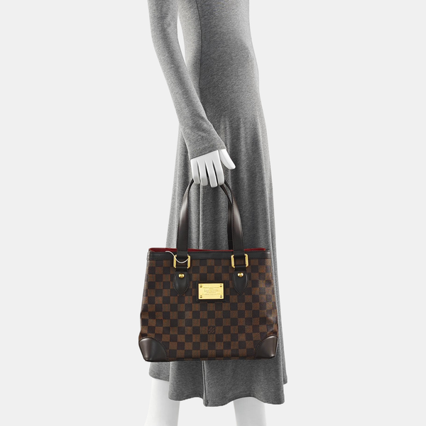 HAMPSTEAD PM Damier Ebene Coated Canvas Brown