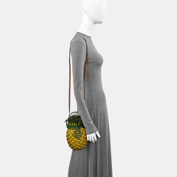 Calfskin Bucket Bag Multicolor