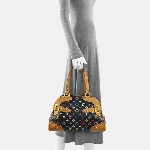 LV × TM CLAUDIA Monogram Coated Canvas Black