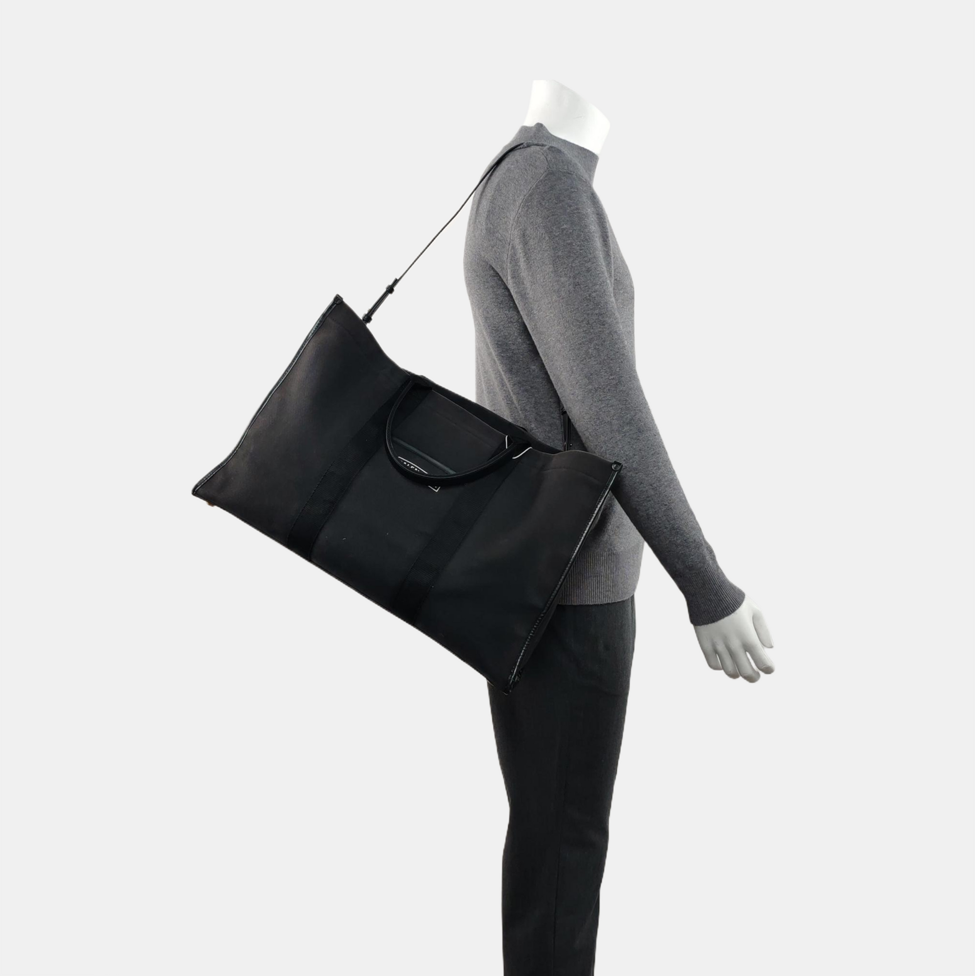 Fabric Tote Bag Black