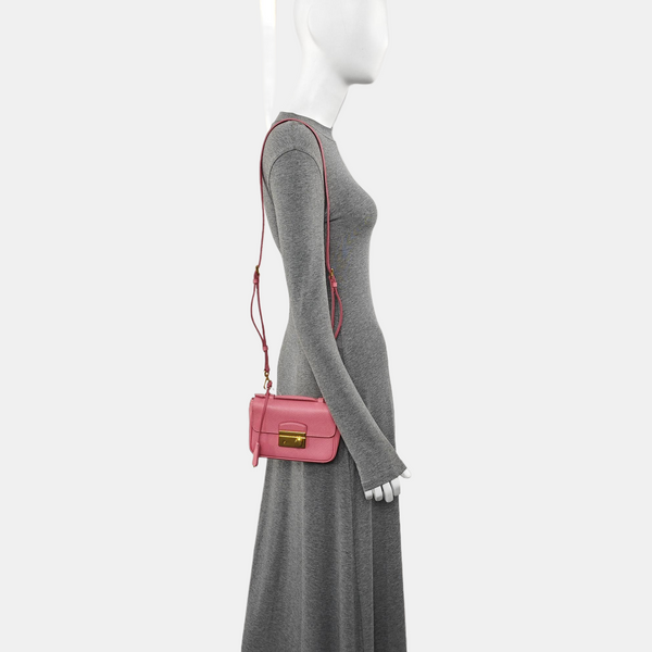 Sound Bag Saffiano Calfskin Pink