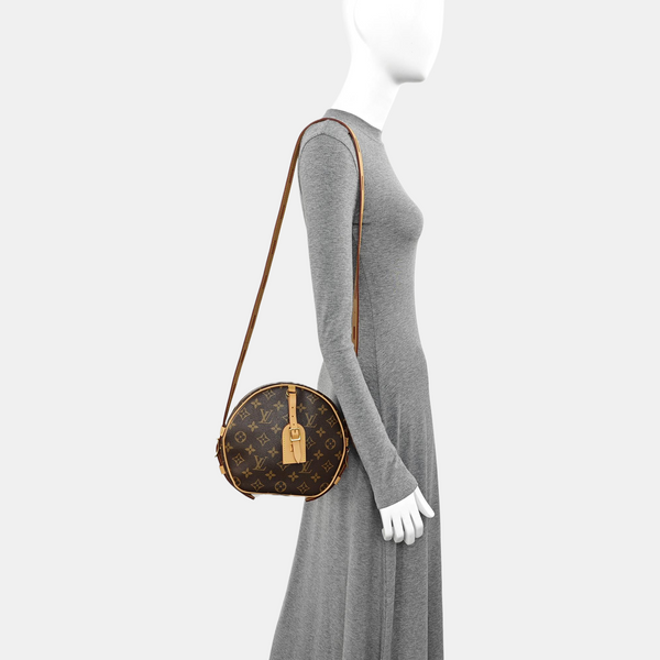 BOITE CHAPEAU MM Monogram Coated Canvas Brown