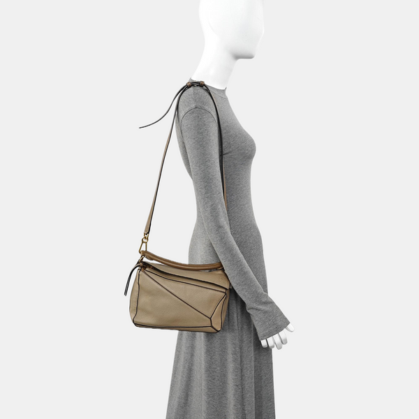 Puzzle Small Calfskin Gray