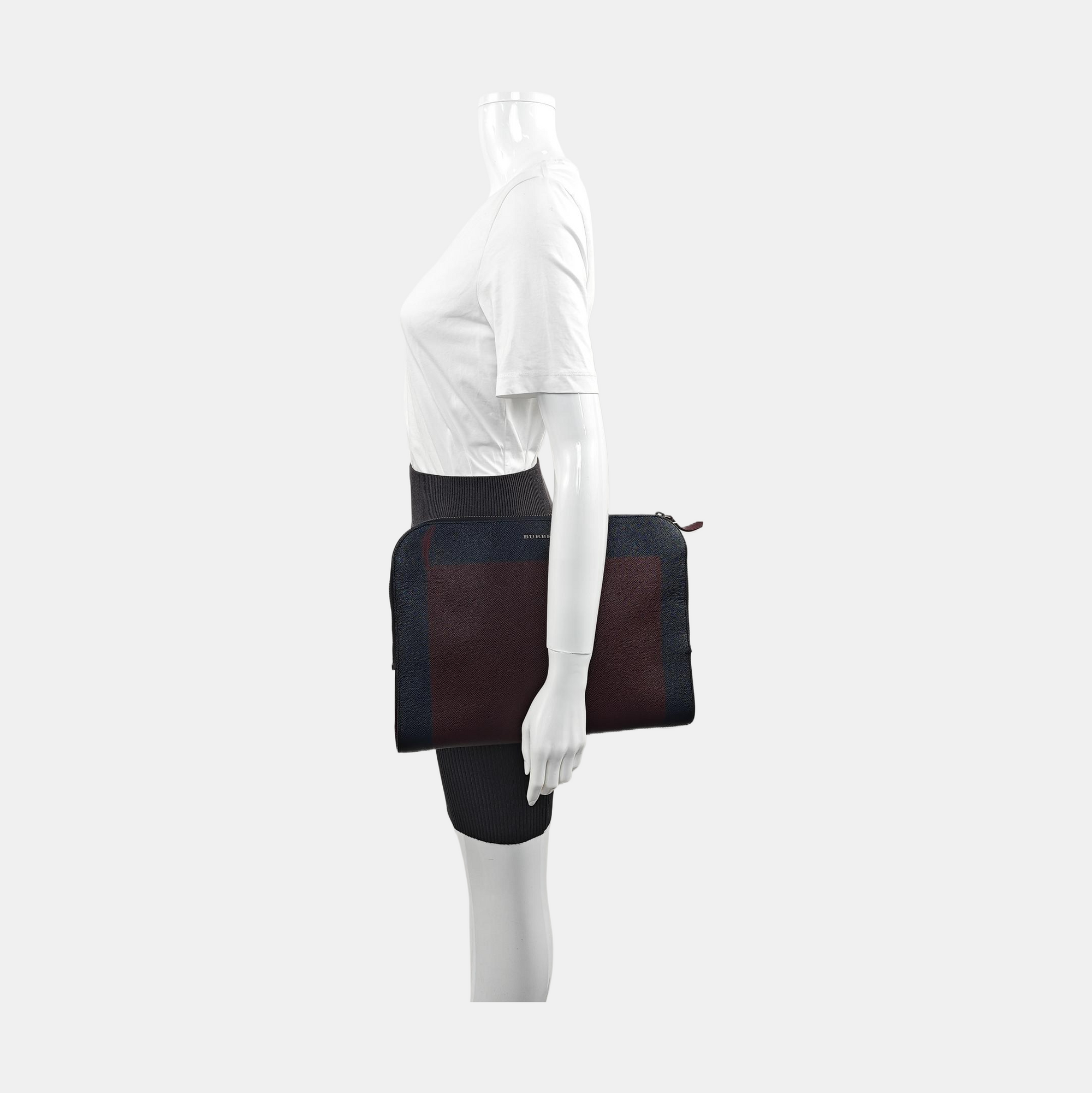 Calfskin Clutch Multicolor