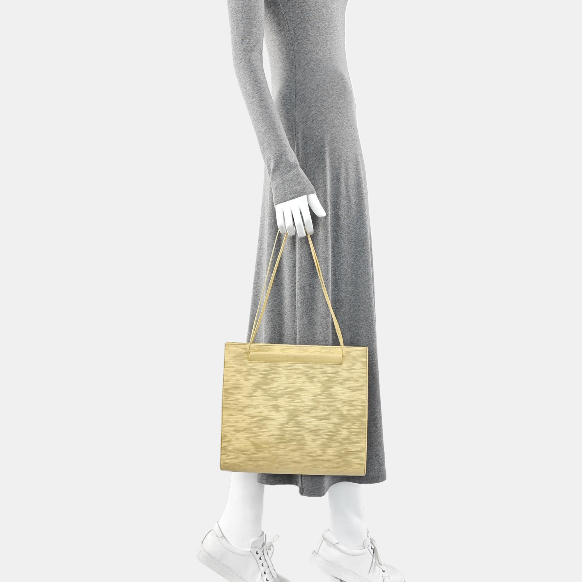 VINTAGE CROISETTE Epi Yellow