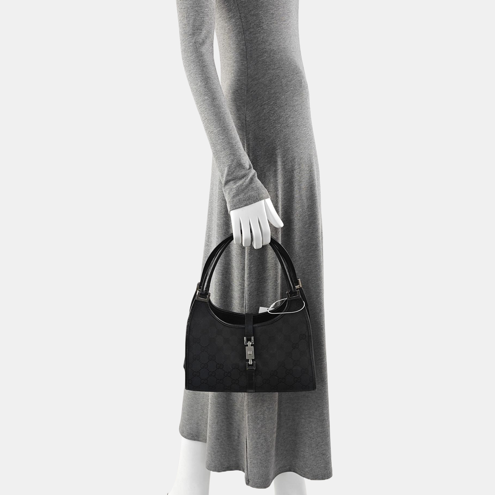 Bardot Monogram Canvas Black