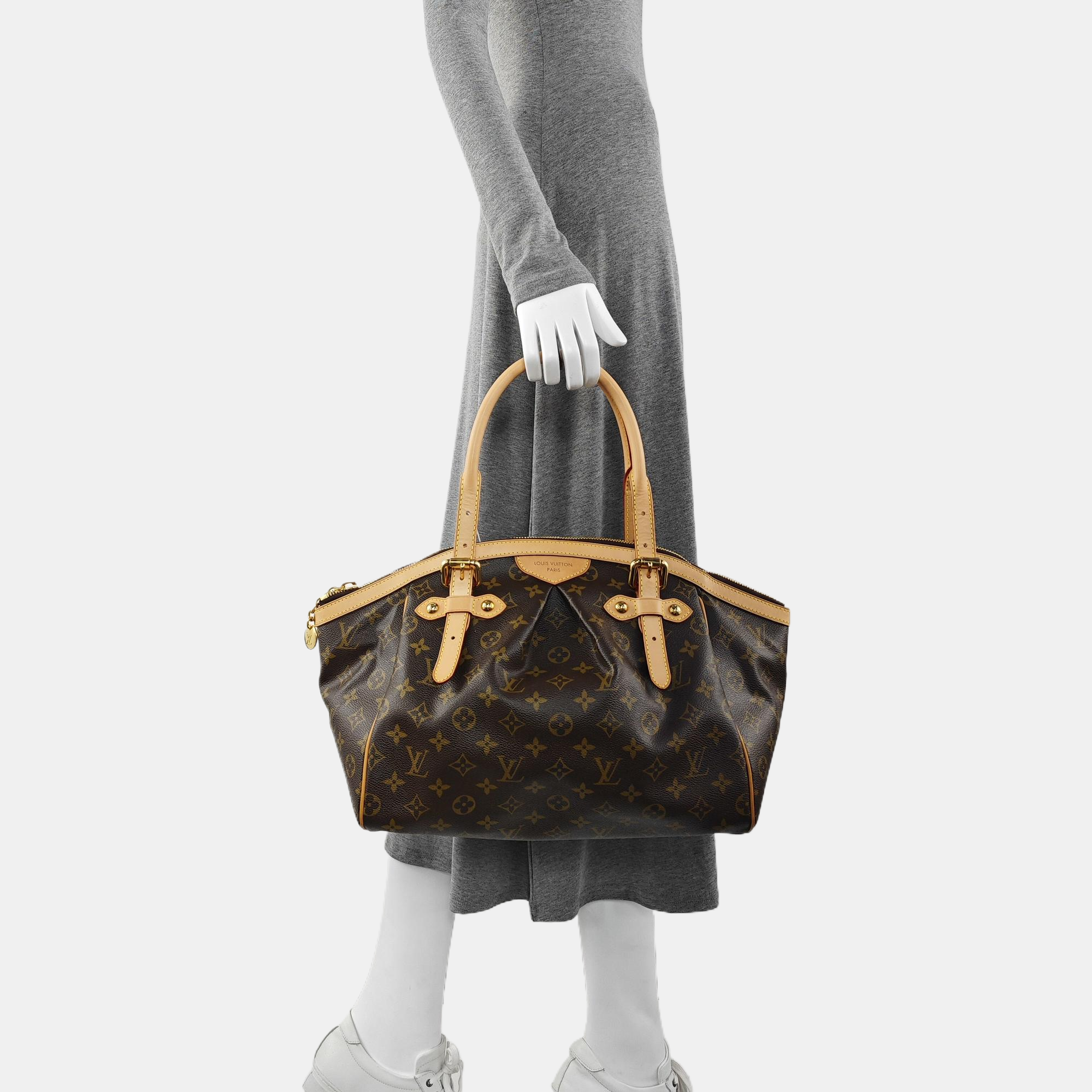 TIVOLI GM Monogram Coated Canvas Brown