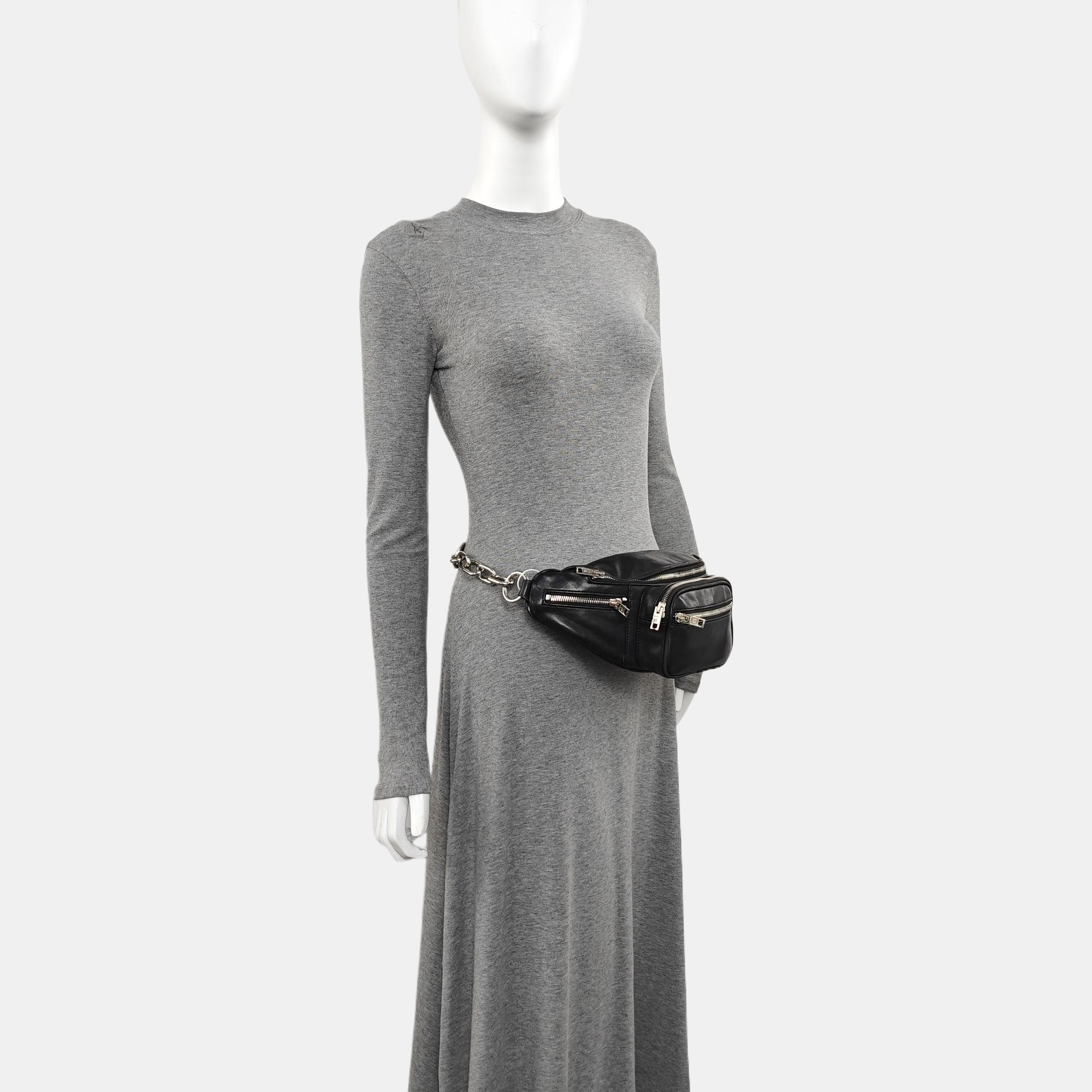 Lambskin Belt Bag Medium Black