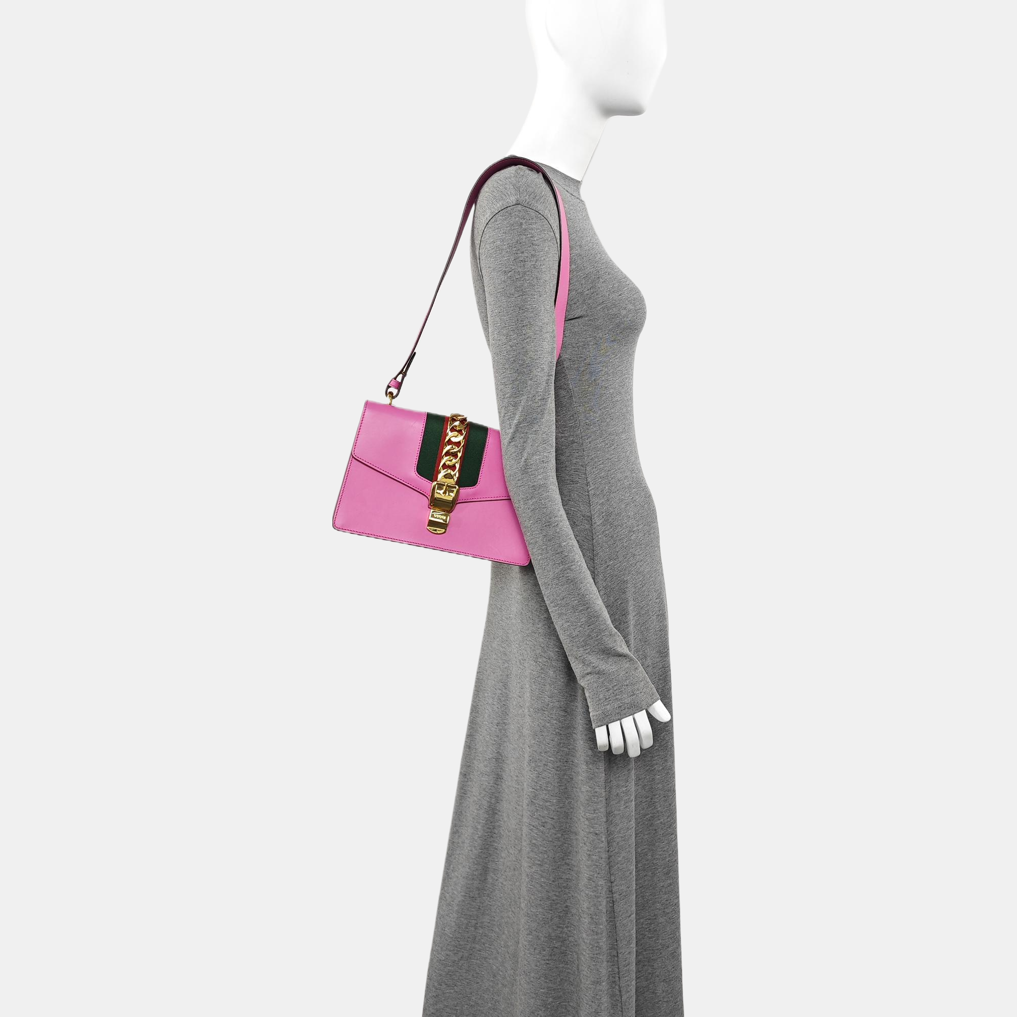 Sylvie Small Calfskin Pink