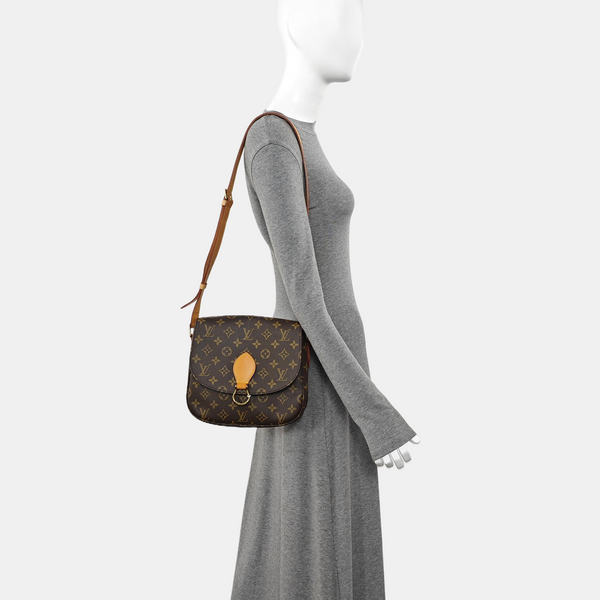 SAINT CLOUD GM Monogram Coated Canvas Brown