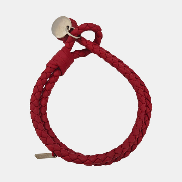 Leather Red Bracelet