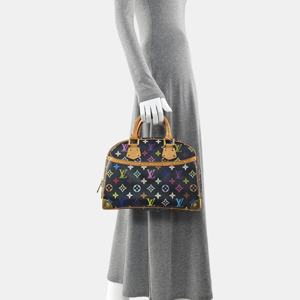 LV × TM DEAUVILLE Monogram Coated Canvas Black