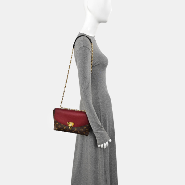 SAINT PLACIDE Monogram Coated Canvas Brown