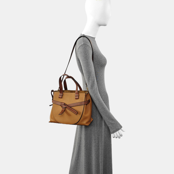 Gate Small Calfskin Brown