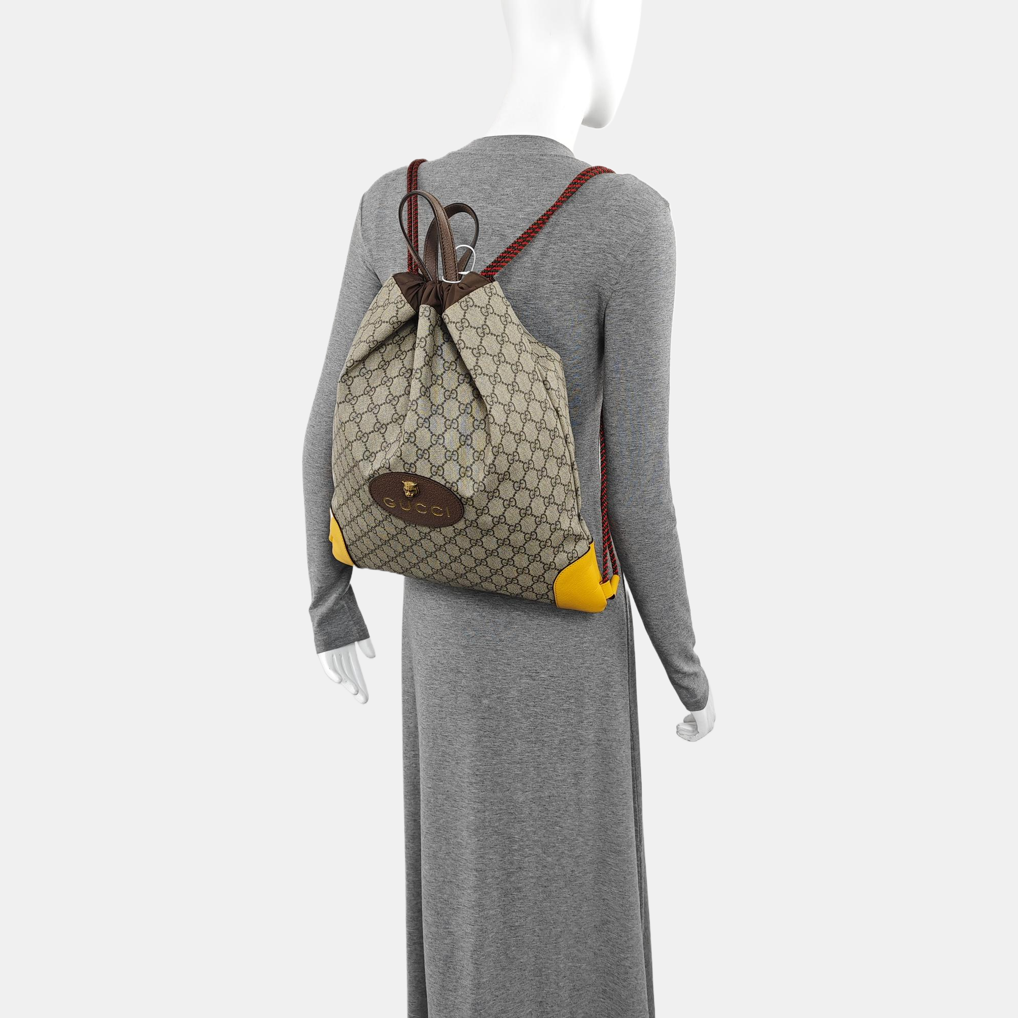 Neo Vintage Monogram Coated Canvas Beige