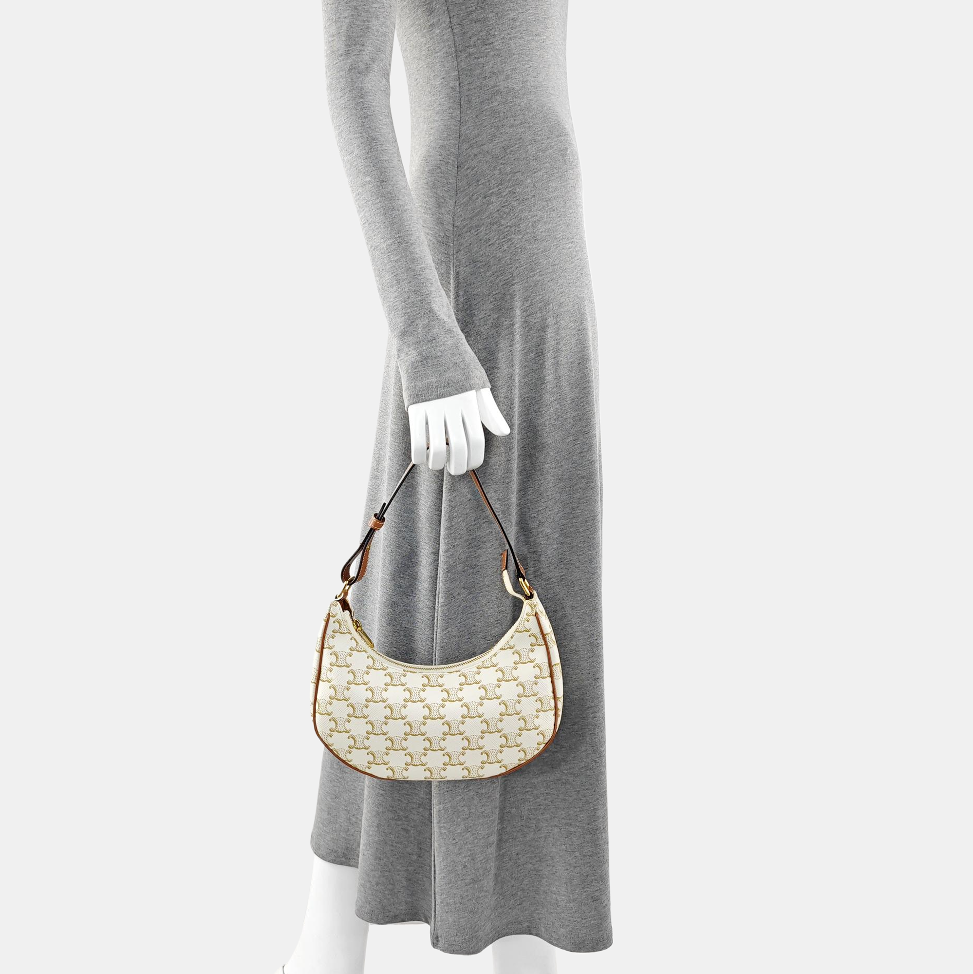 AVA Medium Coated Canvas Beige