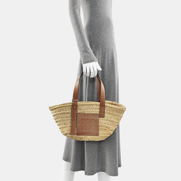 Basket Straw Beige