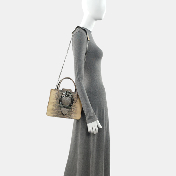 Lizard Shoulder Bag Multicolor