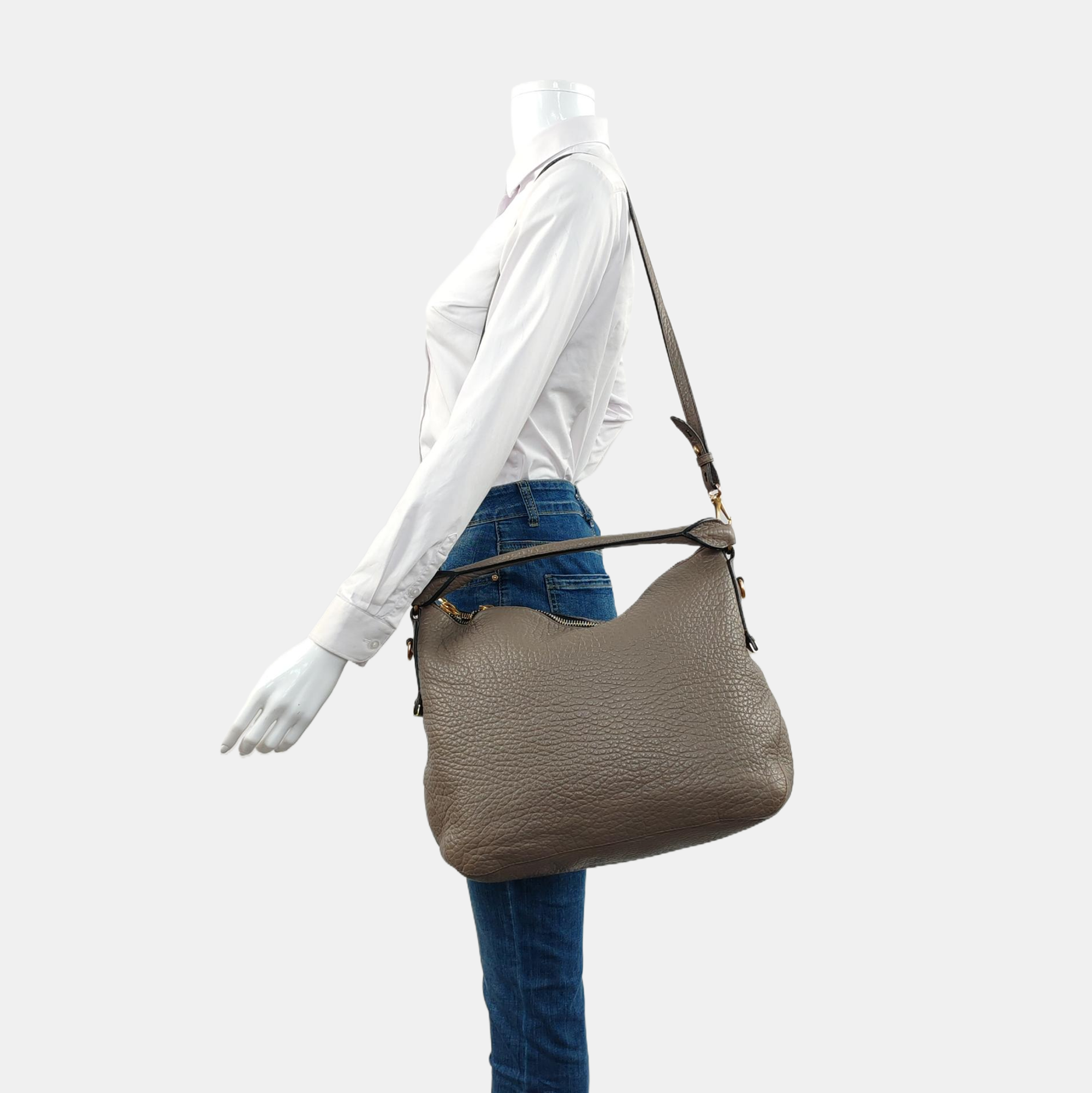 Ledbury Heritage Calfskin Gray