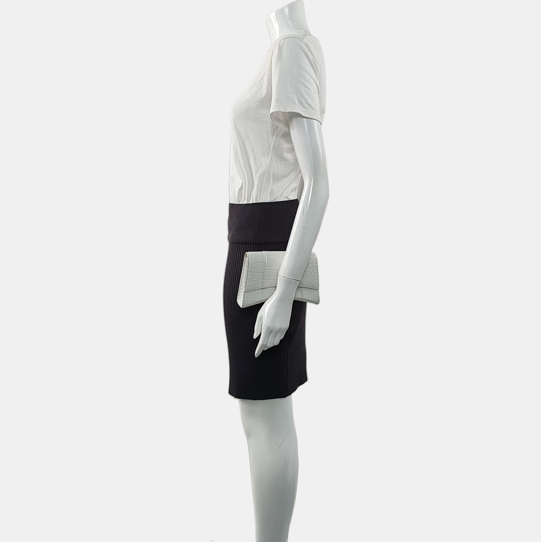 Downtown Calfskin White