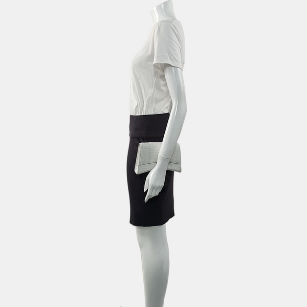 Downtown Calfskin White