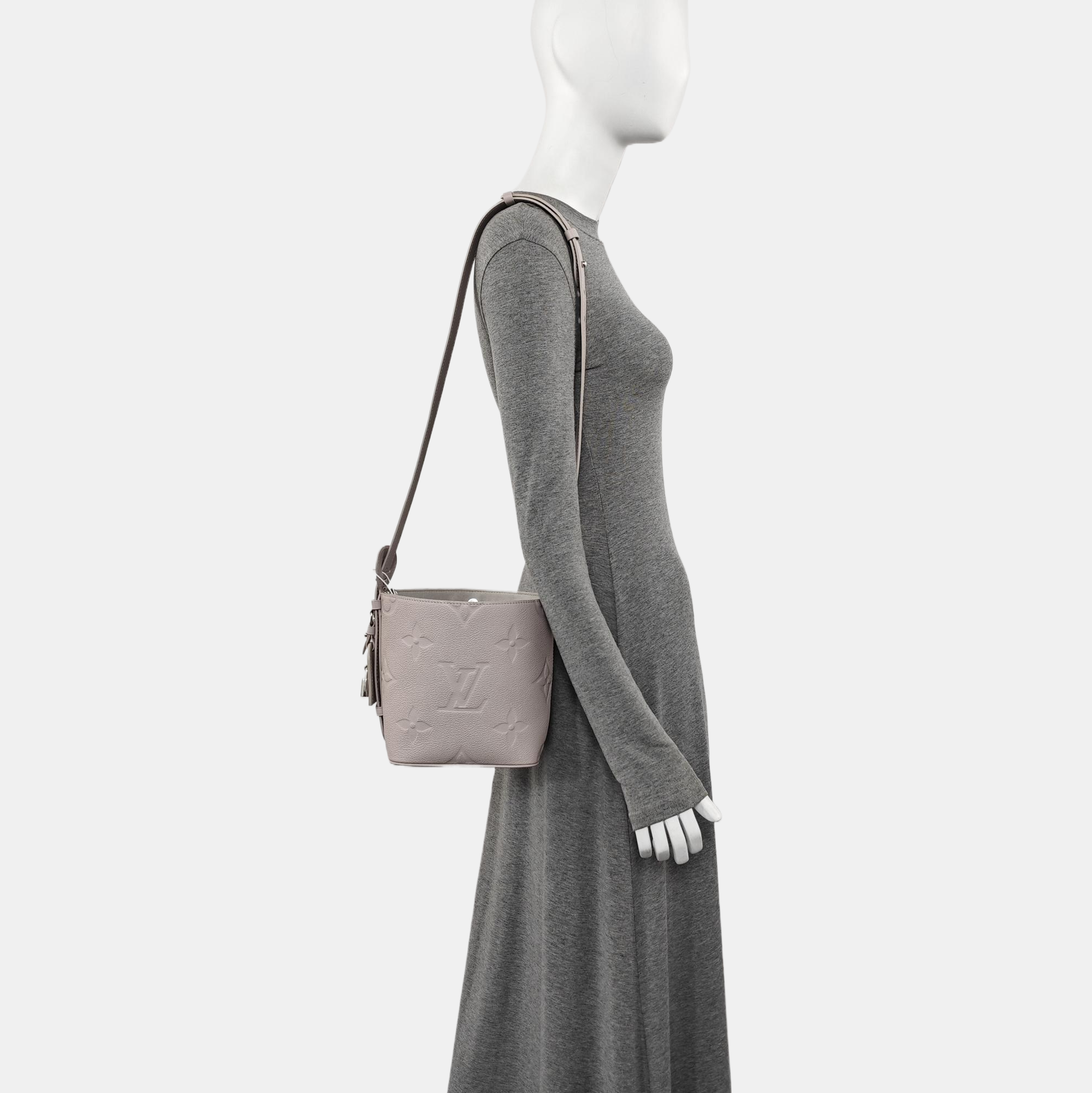 ALL IN Monogram Calfskin Gray