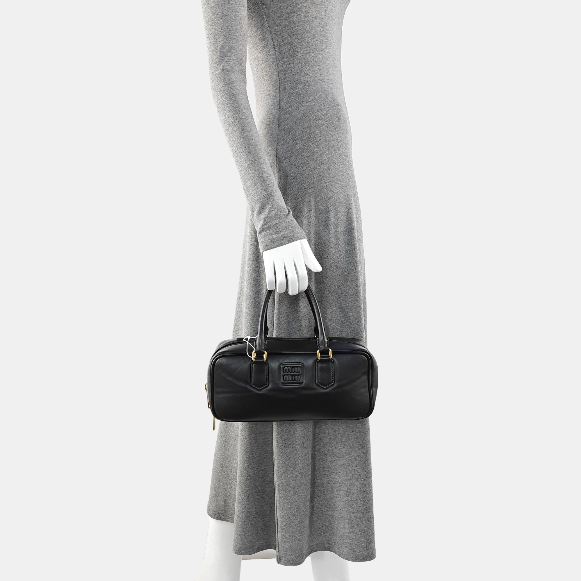Arcadie Large Calfskin Black