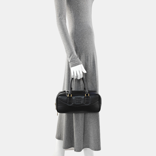 Arcadie Large Calfskin Black