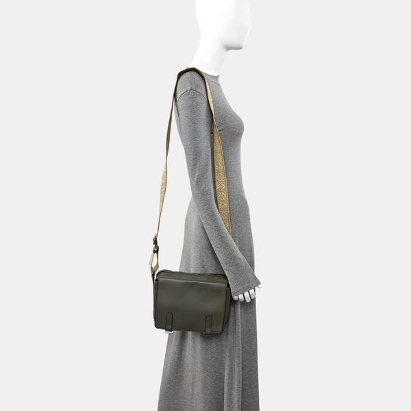 Military Mini Calfskin Green