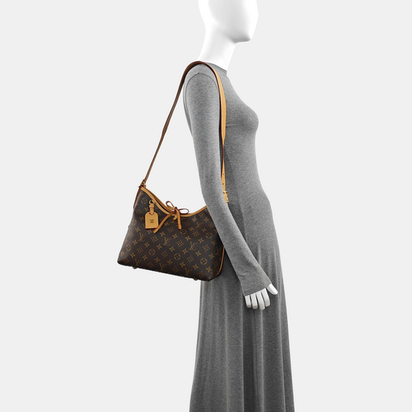 CARRYALL PM Monogram Coated Canvas Brown