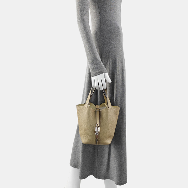 Picotin Lock 18 Clemence Beige