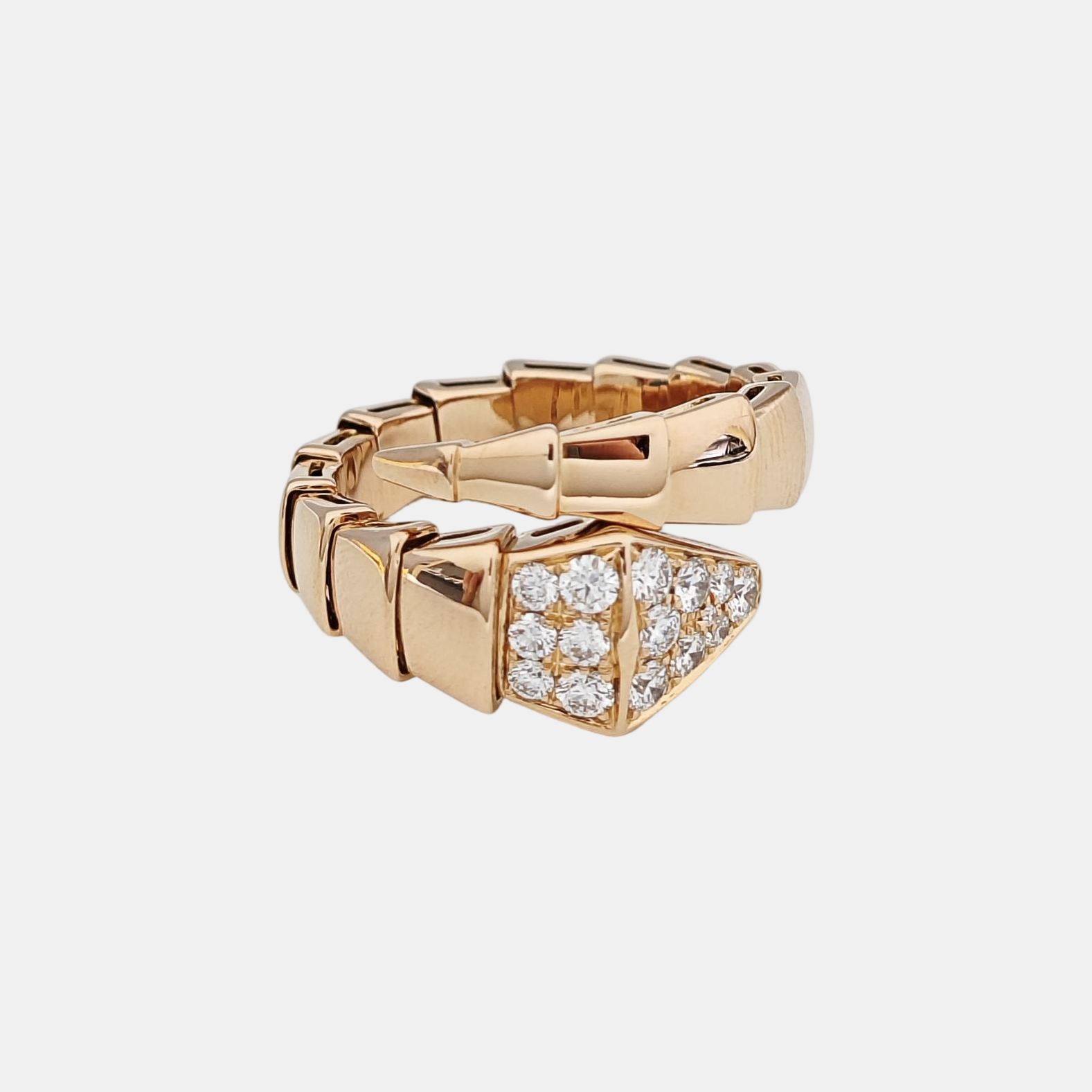 SERPENTI 18k Rose Gold Ring EU 56