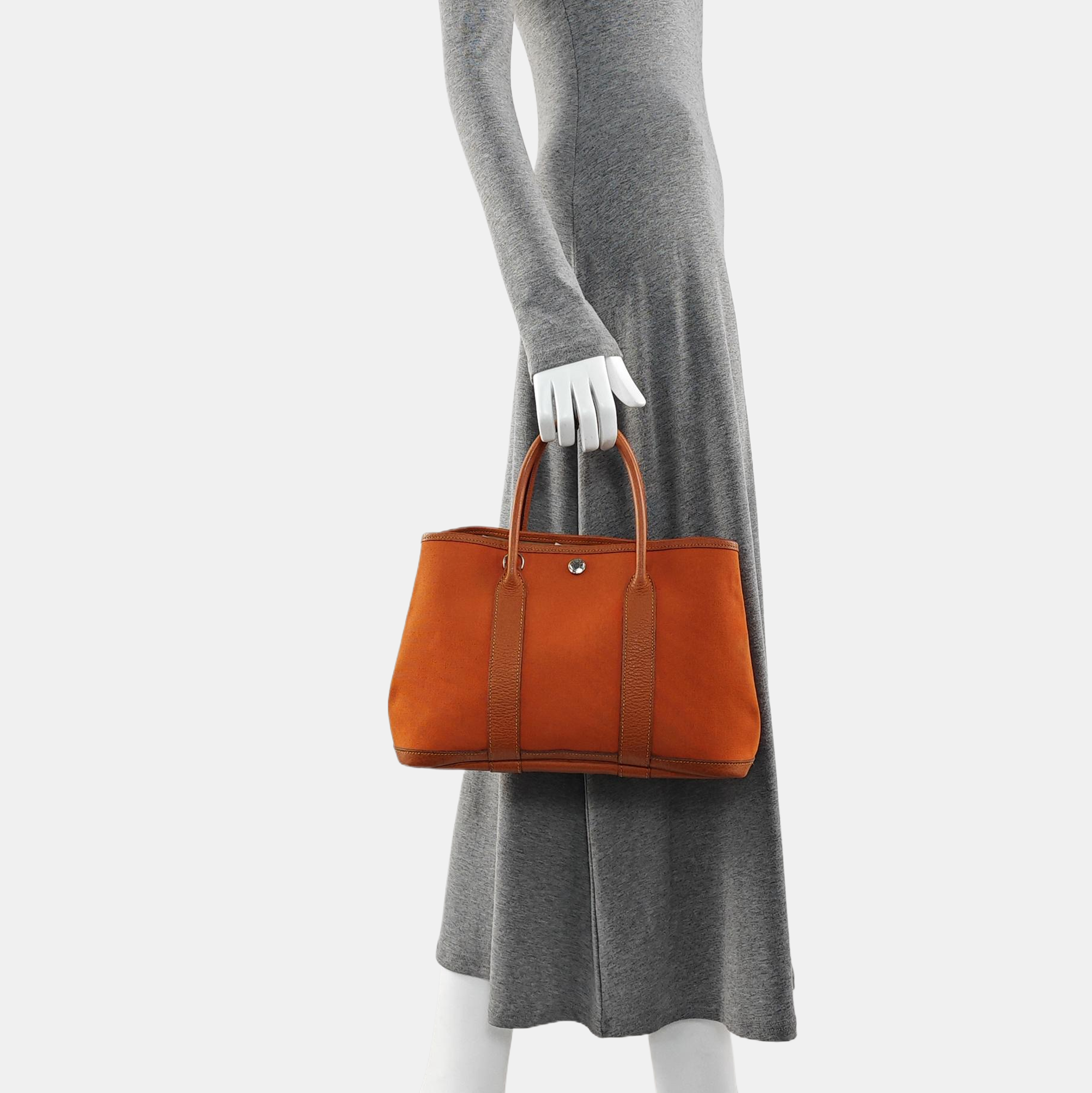 Garden Party 30 Canvas Orange