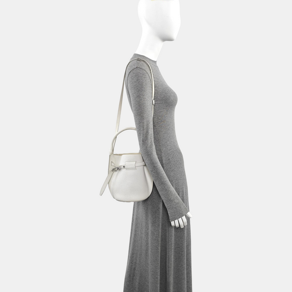 BIG BAG Nano Calfskin White