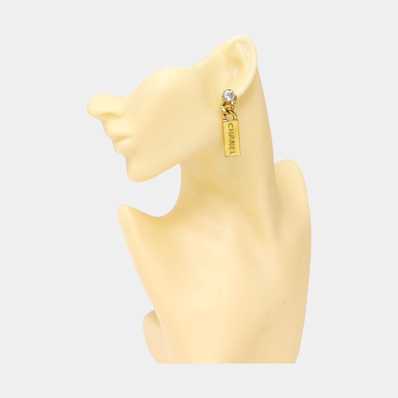 Metal Gold Stud Earrings